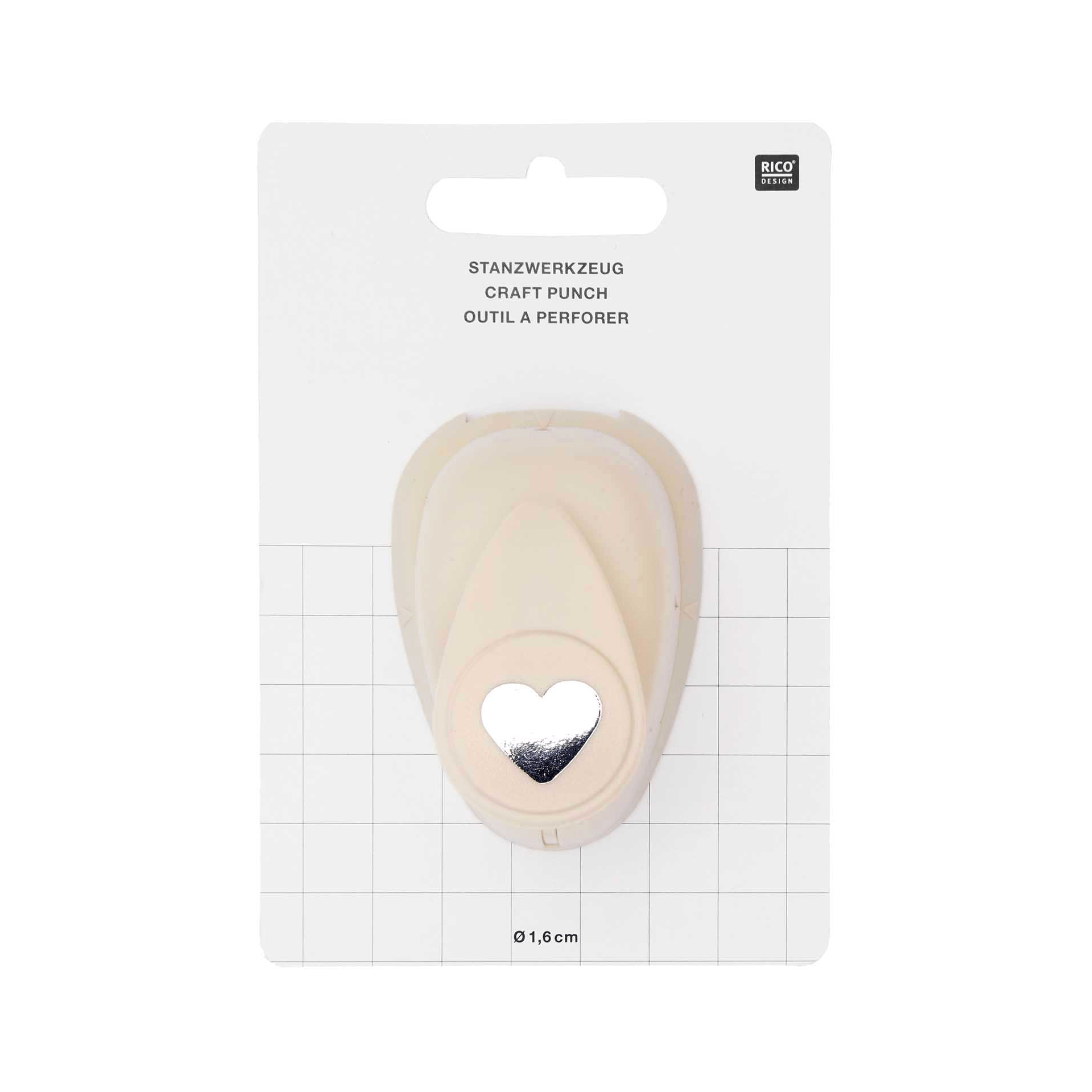 Rico Design DIY Craft Punch Heart