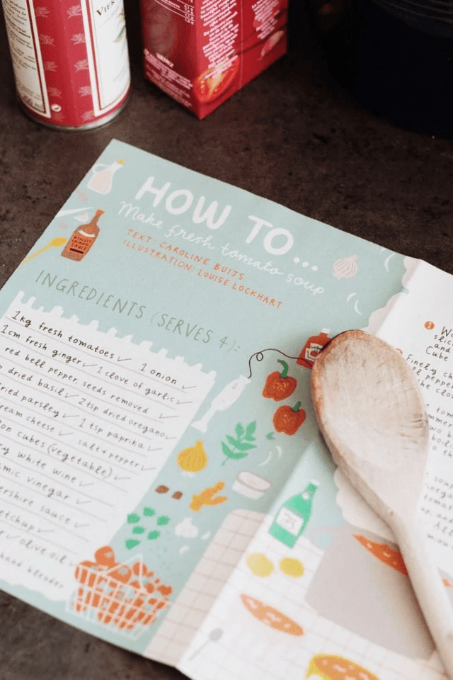 Flow DIY Flow Paper Book for Food Lovers