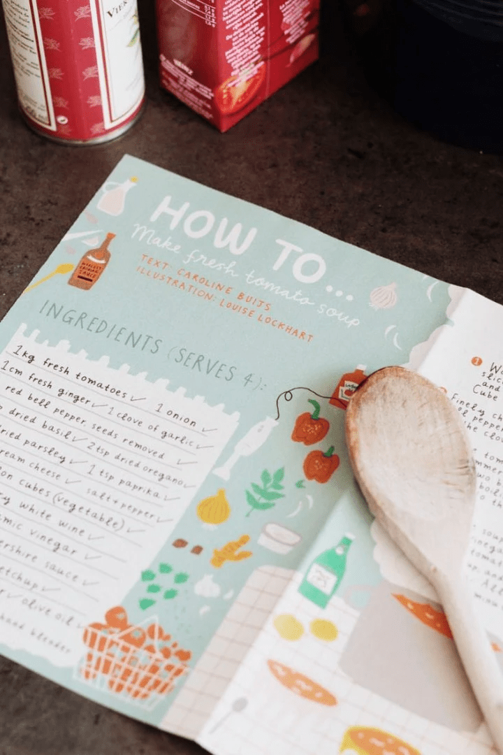 Flow DIY Flow Paper Book for Food Lovers