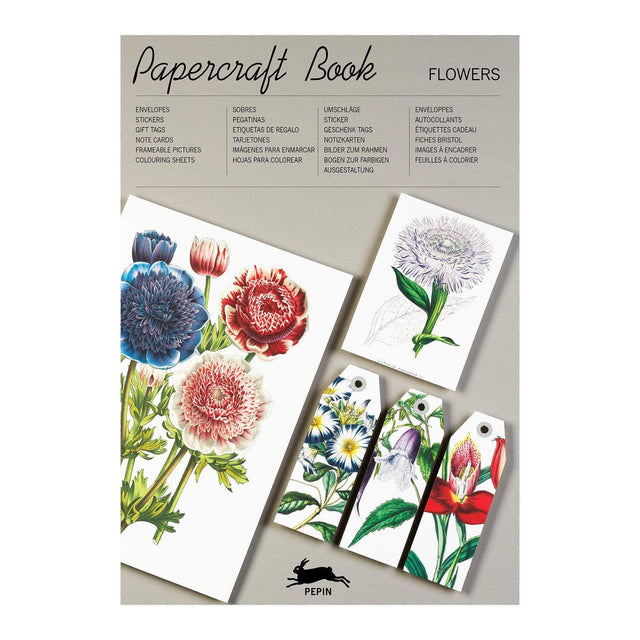 Pepin Press DIY Paper Craft Book - Flowers