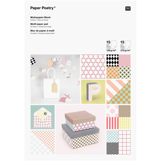 Rico Design DIY Paper Lovers Pad Graphic
