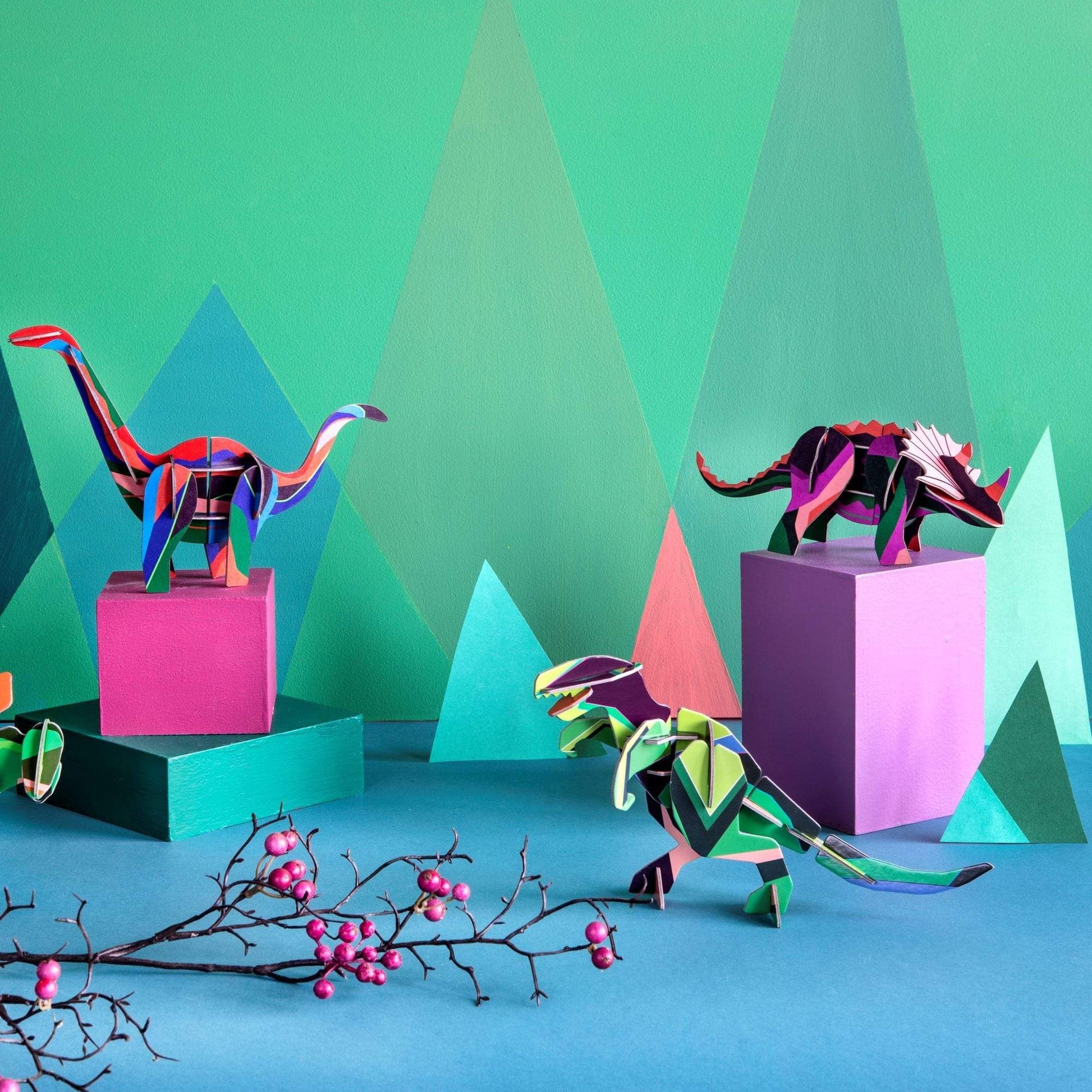 Studio Roof Giochi in legno Triceratopo