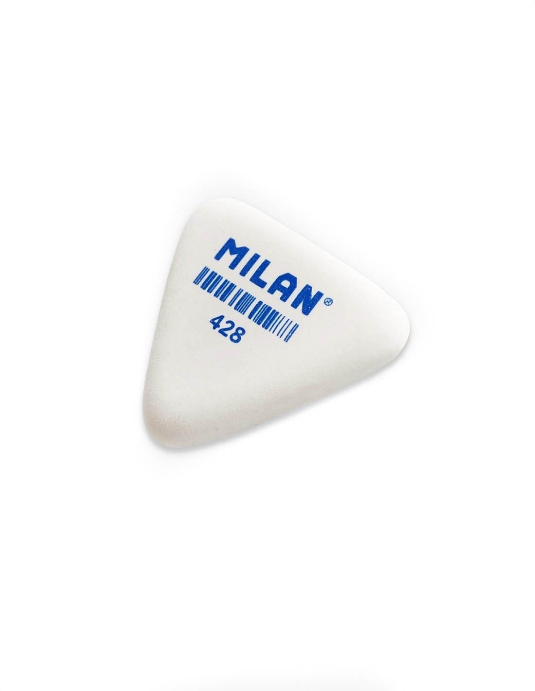 Milan Gomme Gomma Triangle Bianca 428