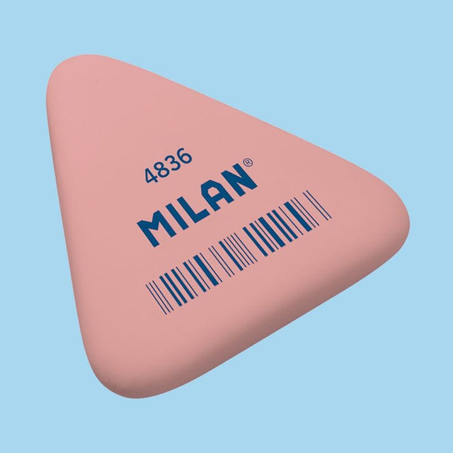 Milan Gomme Gomma Triangle Rosa Slim 4836