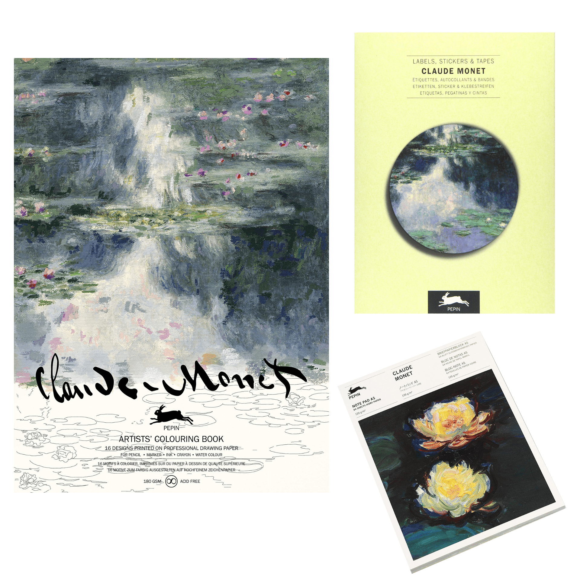 SayPaper Idee regalo Monet fan