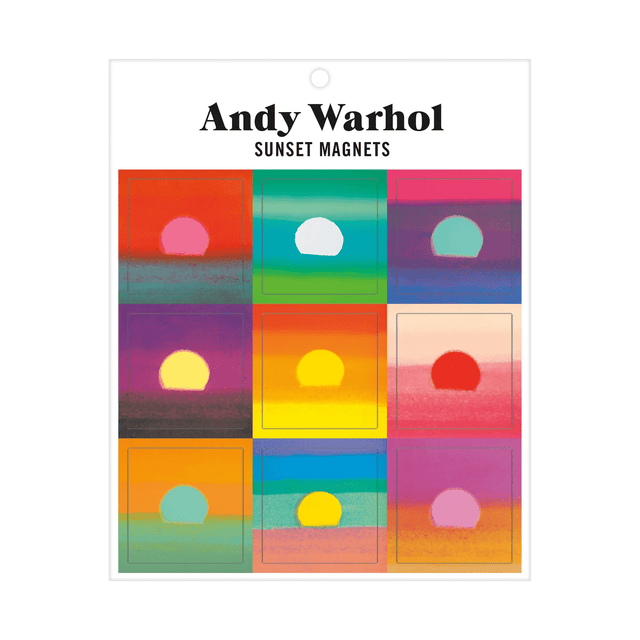 Galison Magneti Magneti Andy Warhol - Sunset