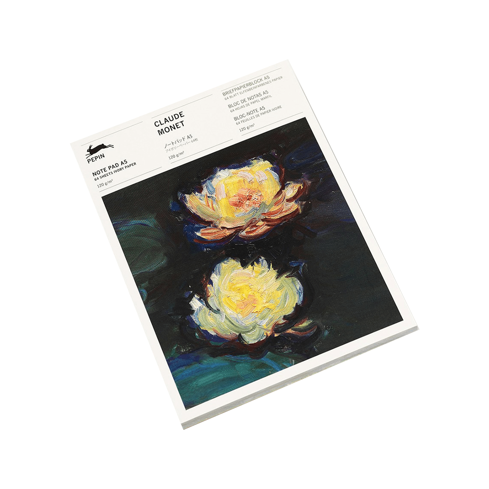 Pepin Press Notes Note Pad A5 - Claude Monet