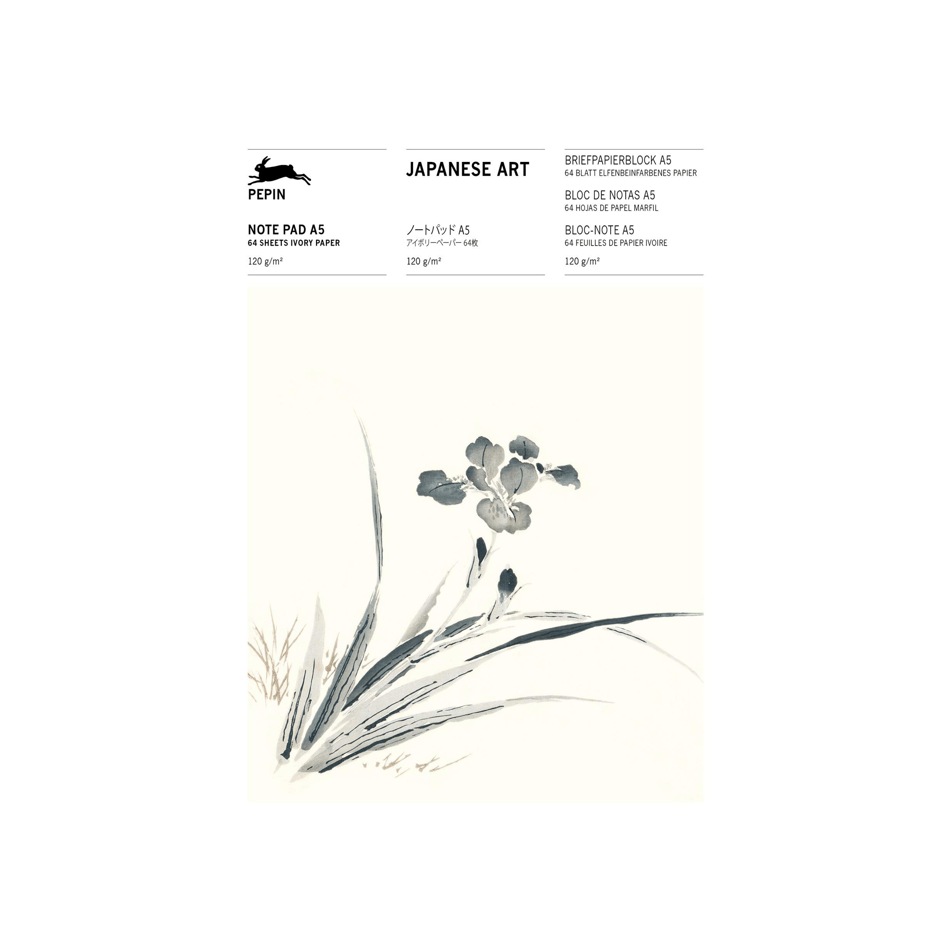 Pepin Press Notes Note Pad A5 - Japanese art