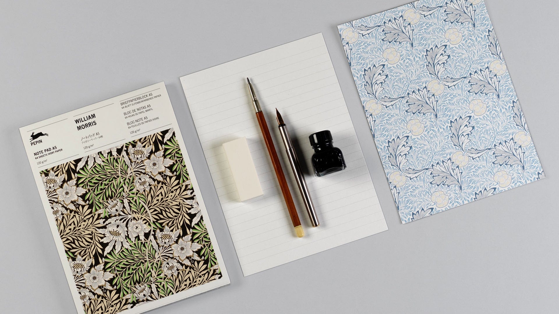 Pepin Press Notes Note Pad A5 - William Morris