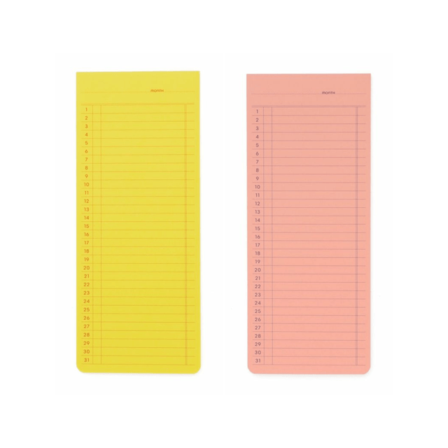 Penco Notes Post it Sticky Monthly Planner