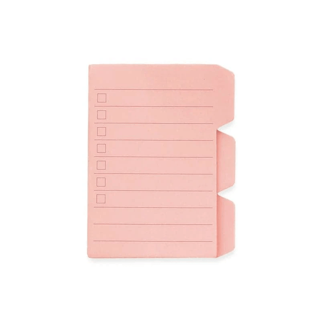 Penco Notes ROSA - TO DO Post it Sticky Tab