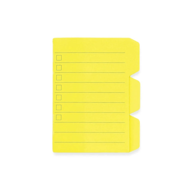 Penco Notes GIALLO - TO DO Post it Sticky Tab