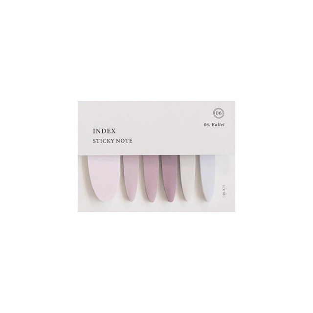 Iconic Notes Sticky Notes Index Ballet