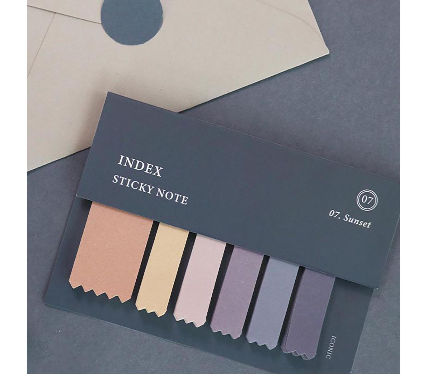Iconic Notes Sticky Notes Index Sunset