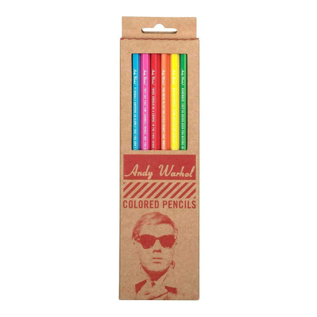 Galison Penne e matite Matite colorate Andy Warhol