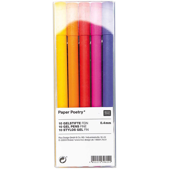 Rico Design Penne e matite Penne gel colorate