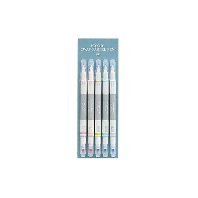 Iconic Penne Marker doppia punta - 2 Way Pastel Pen