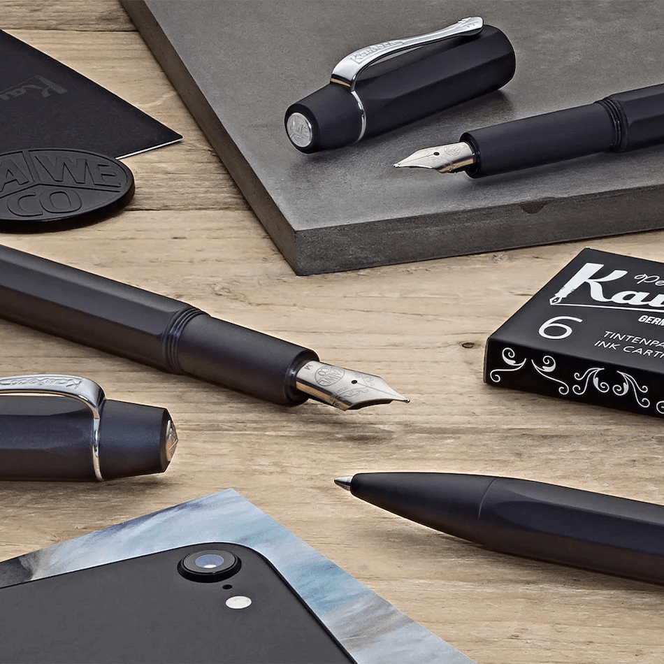 Kaweco Penne Penna a sfera Original - Black Chrome