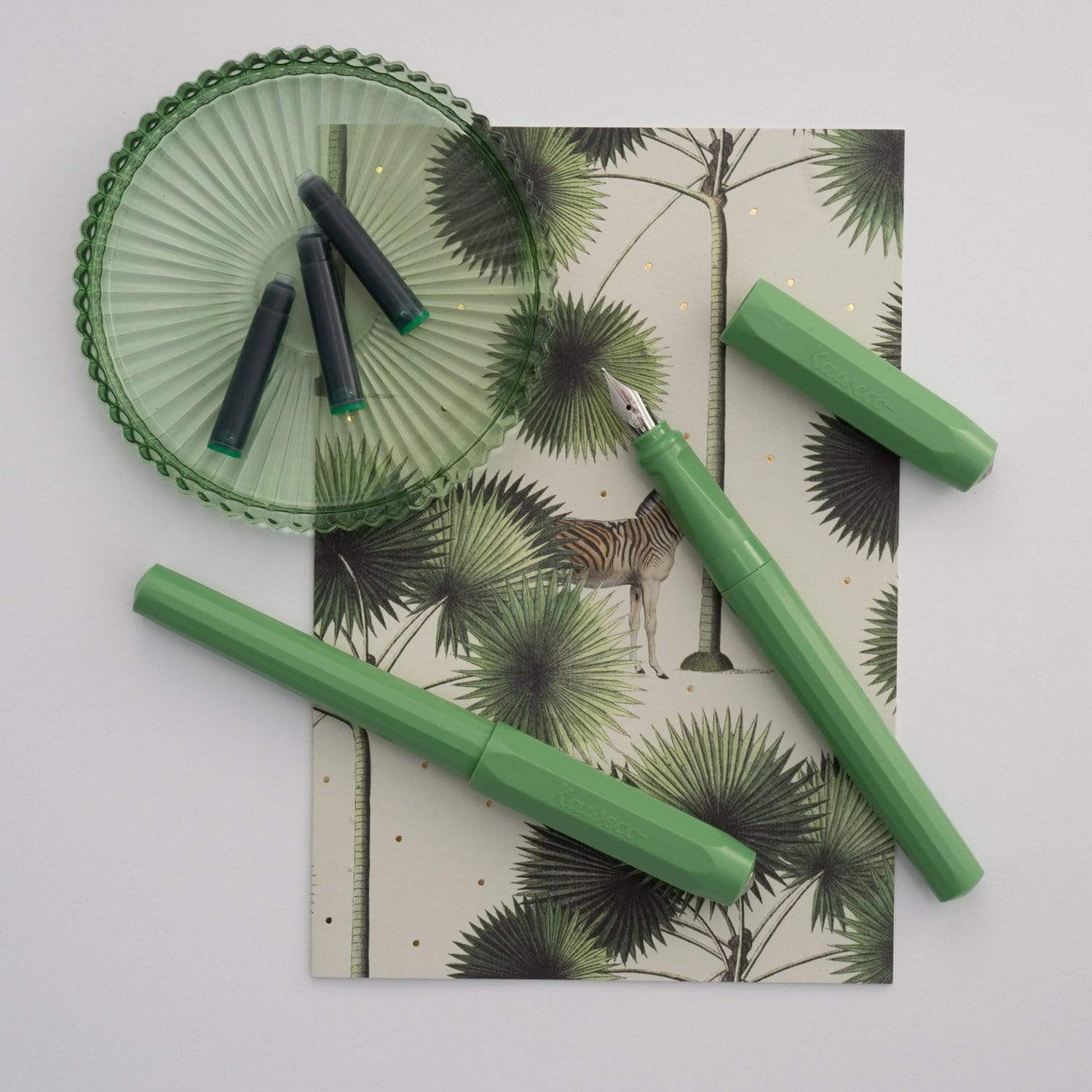Kaweco Penne Penna Gel Perkeo Kaweco - Jungle Green