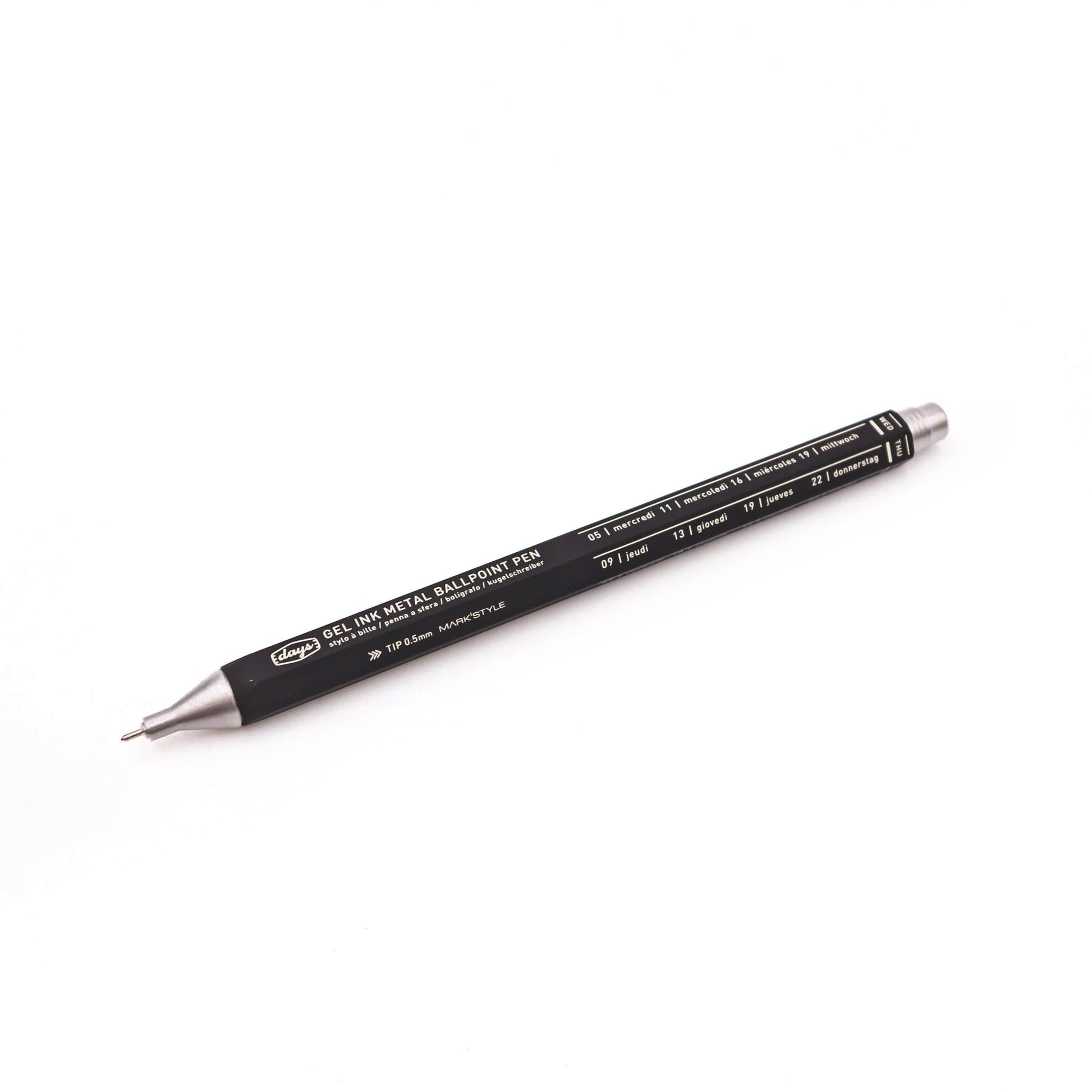 Mark's Tokyo Penne Black Penna Hexagonal