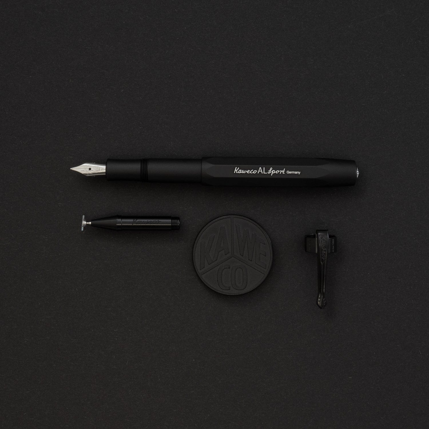 Kaweco Penne Penna Stilografica AL Sport - Black