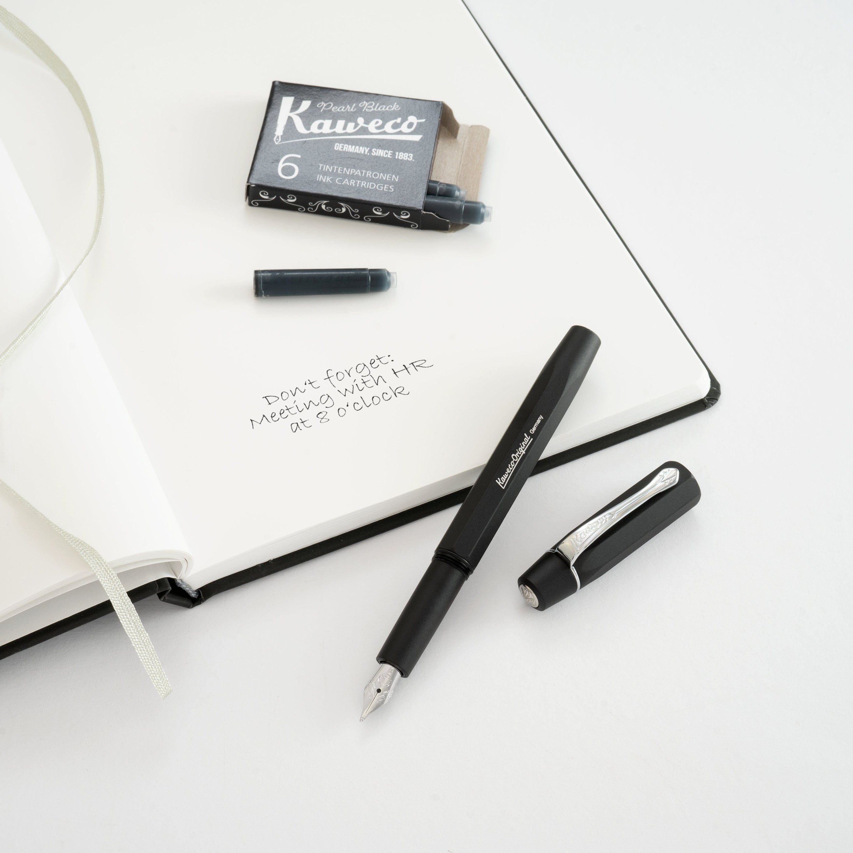 Kaweco Penne Penna stilografica Original - Black Chrome