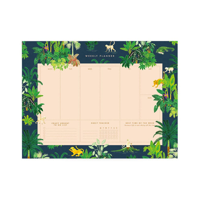 All The Way To Say Planner Croco Wild Desk Planner Weekly