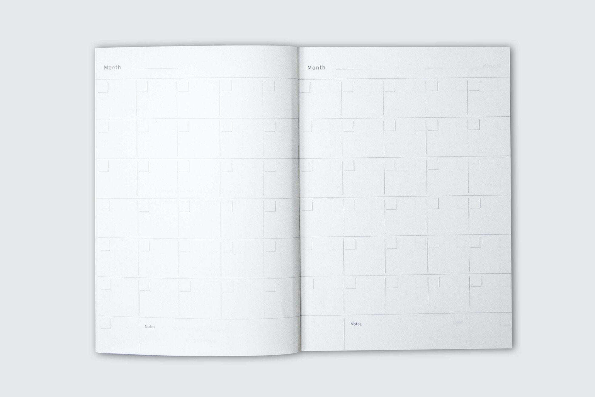 Ola Planner Daily Planner Enid - Brown&Blue