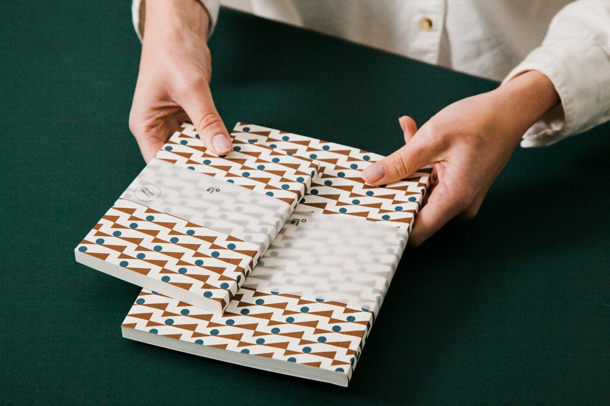 Ola Planner Daily Planner Enid - Brown&Blue