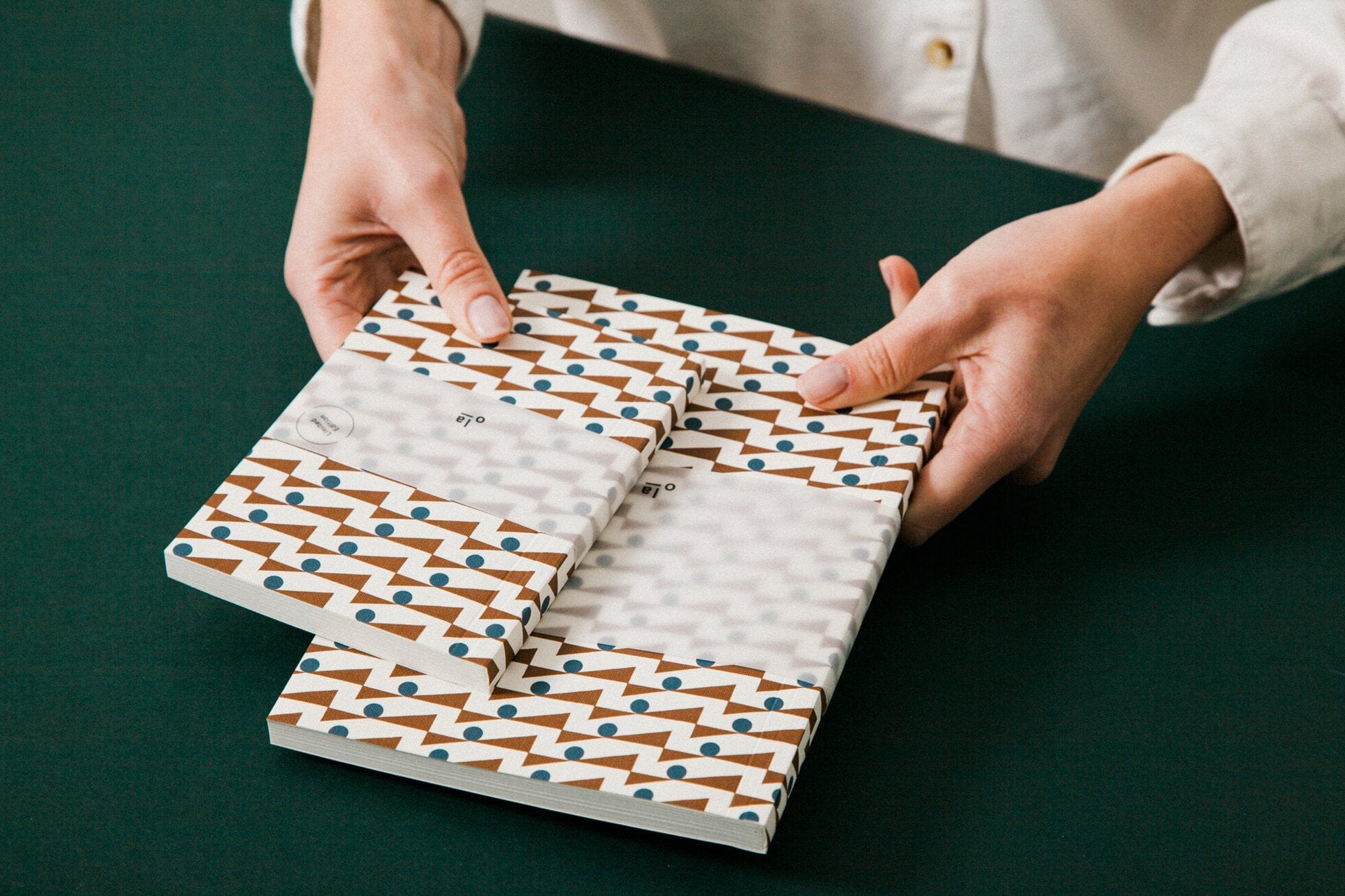 Ola Planner Daily Planner Enid - Brown&Blue