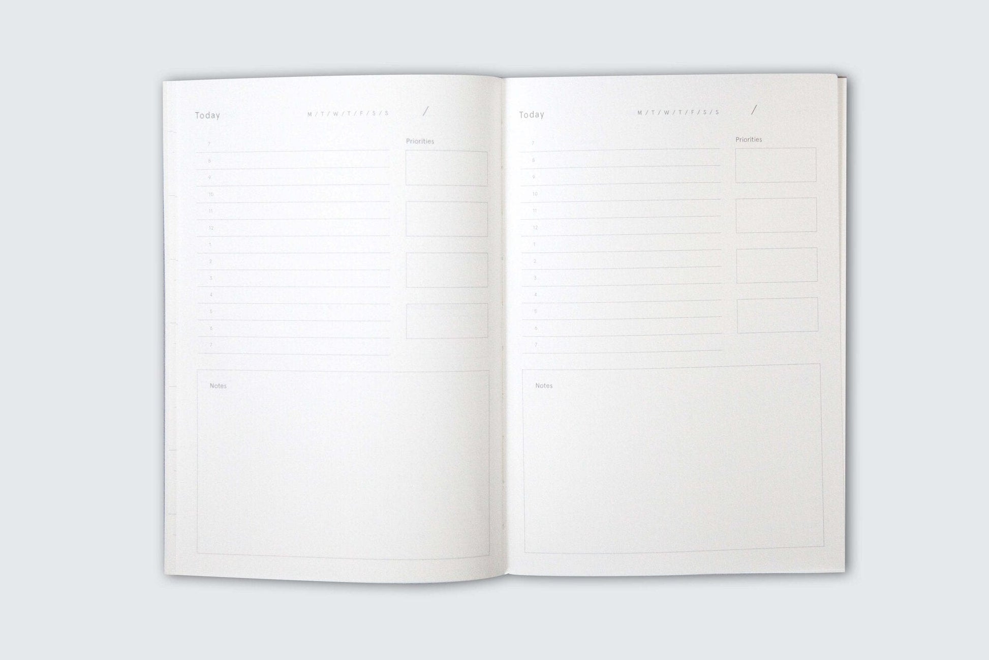 Ola Planner Daily Planner Enid - Brown&Blue