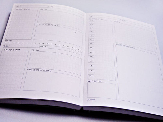 The Completist Planner Daily Planner Giant Rips