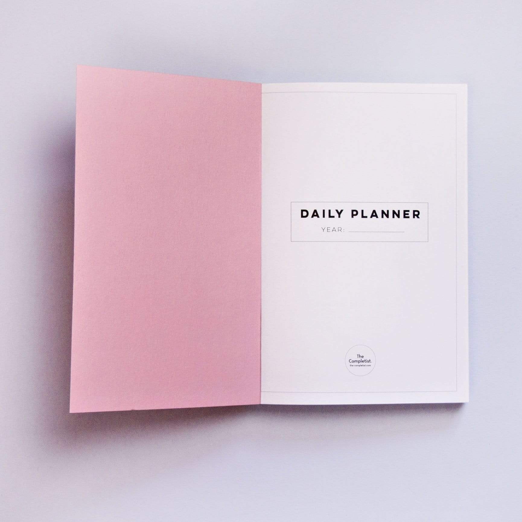 The Completist Planner Daily Planner Leaf