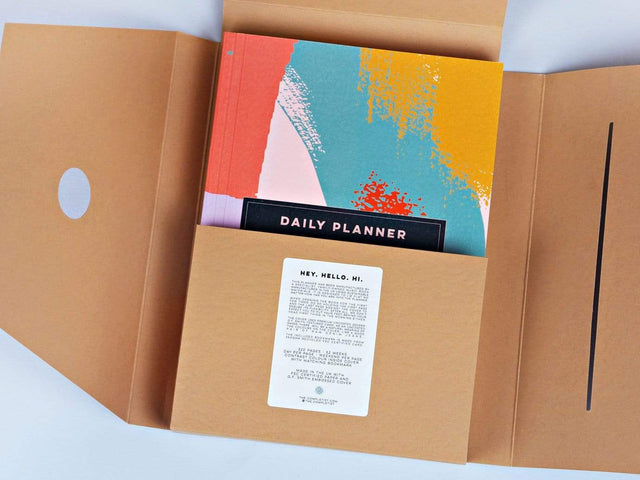 The Completist Planner Daily Planner Swirls
