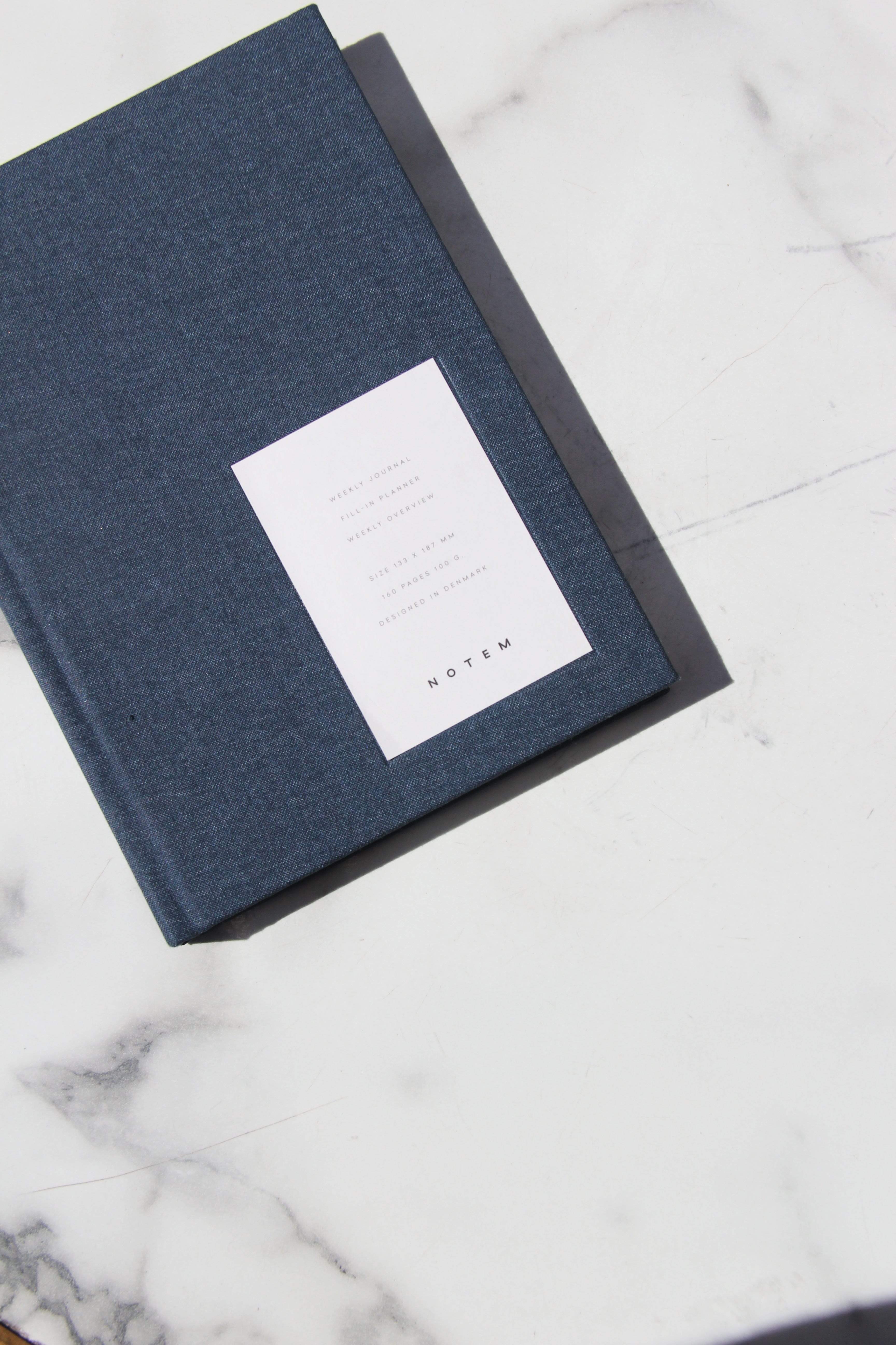 Notem Planner Even Weekly Journal Dusty Blue