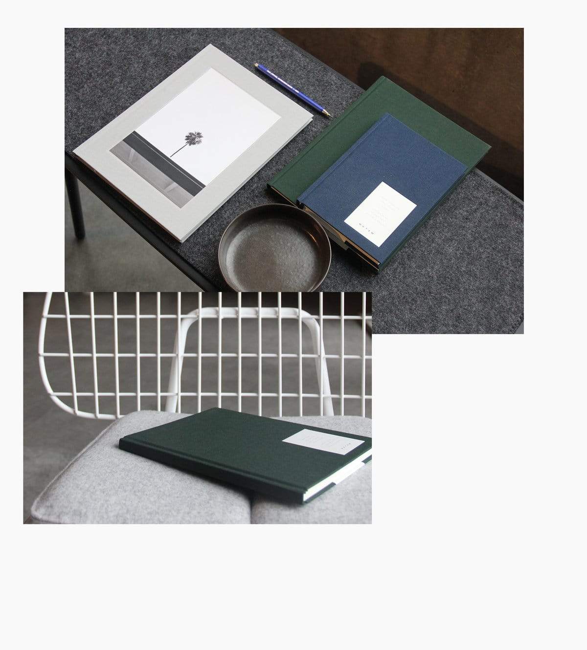 Notem Planner Even Work Journal Large - Dark Green
