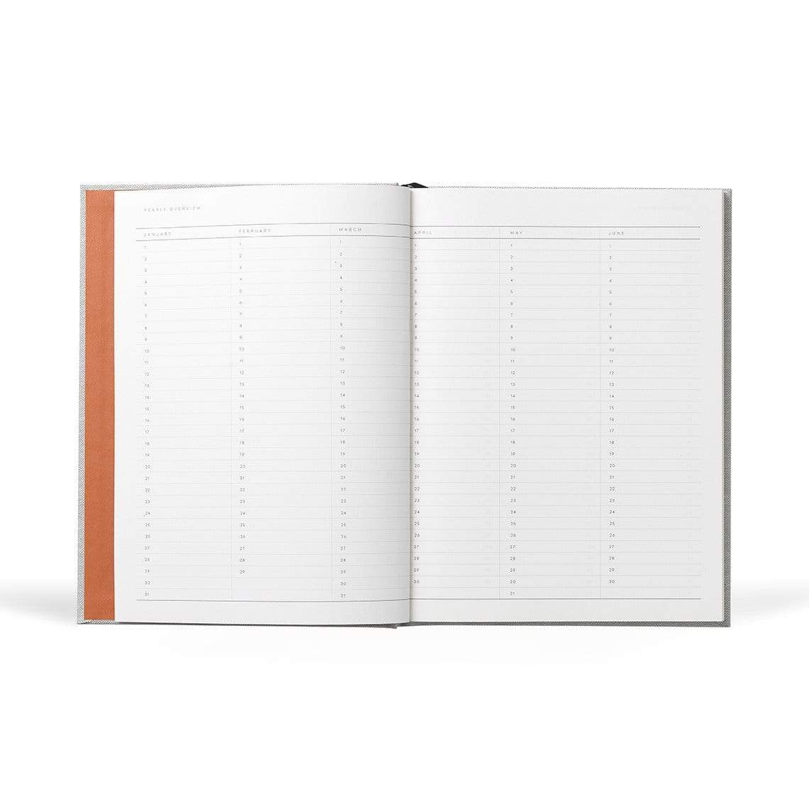 Notem Planner Even Work Journal Large - Grey