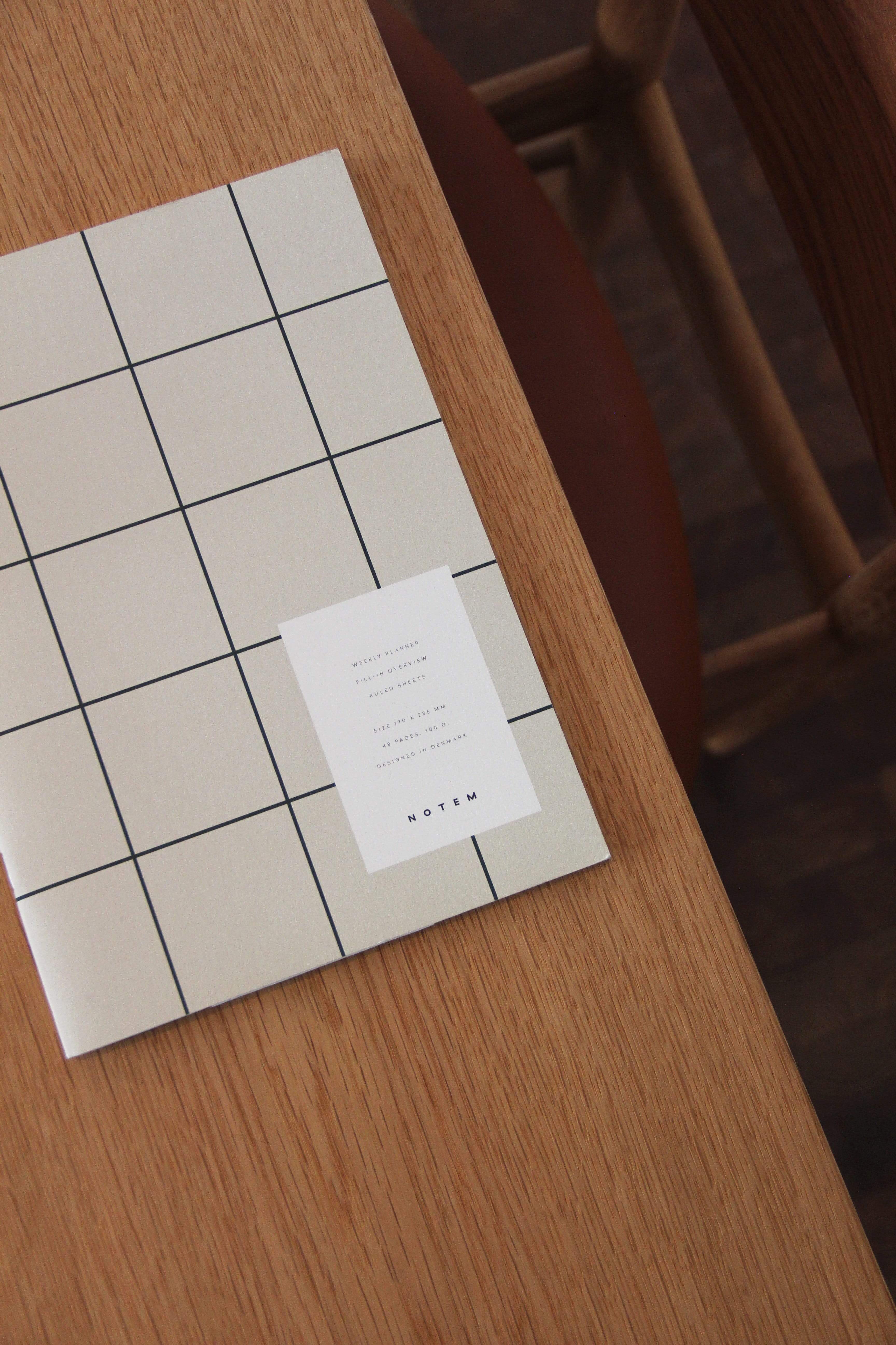 Notem Planner Milo Weekly Planner