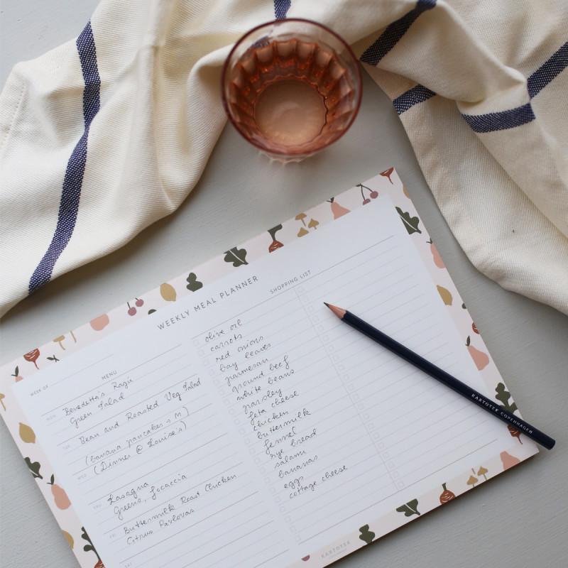 Kartotek Planner Planner Menù Settimanale