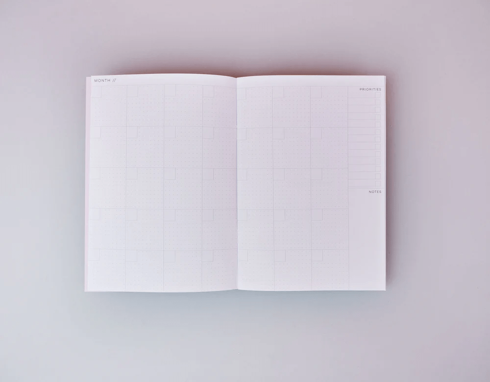 The Completist Planner Project Month Planner Bristol