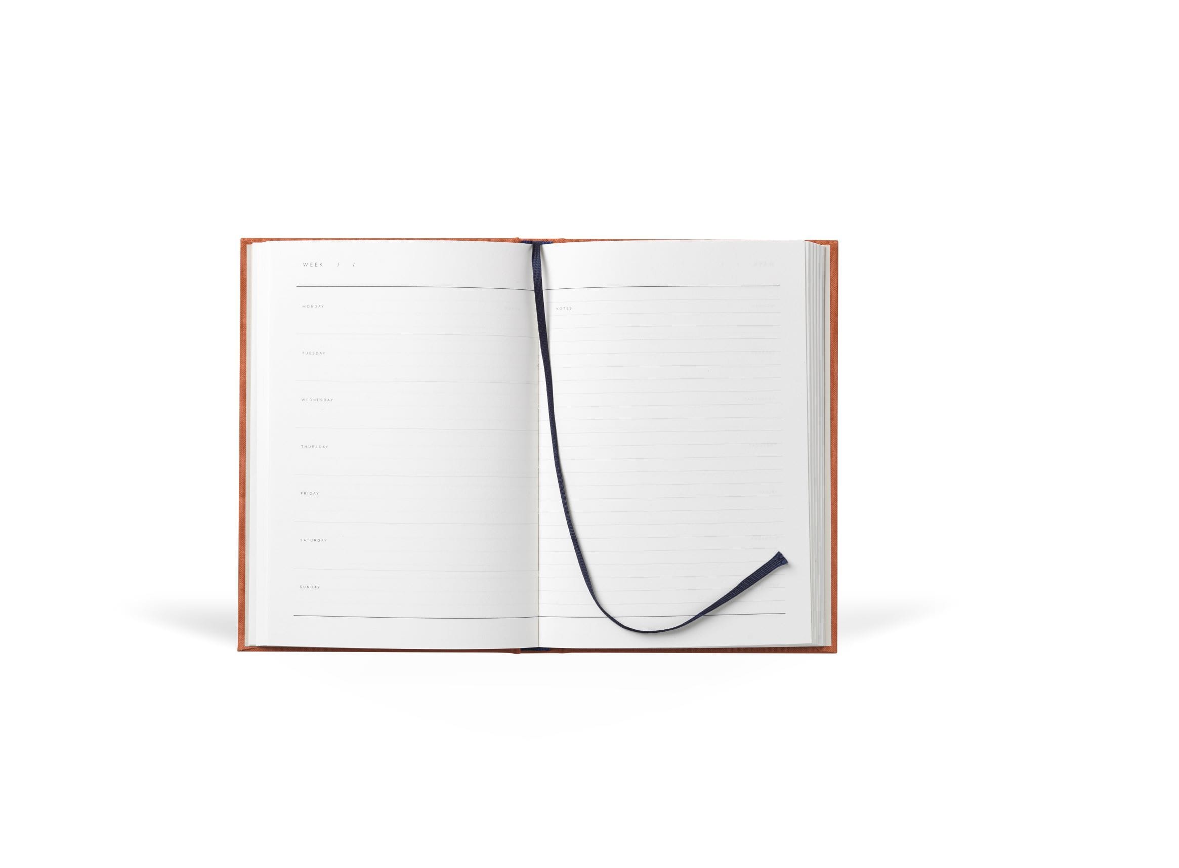 Notem Planner Weekly Journal Sienna