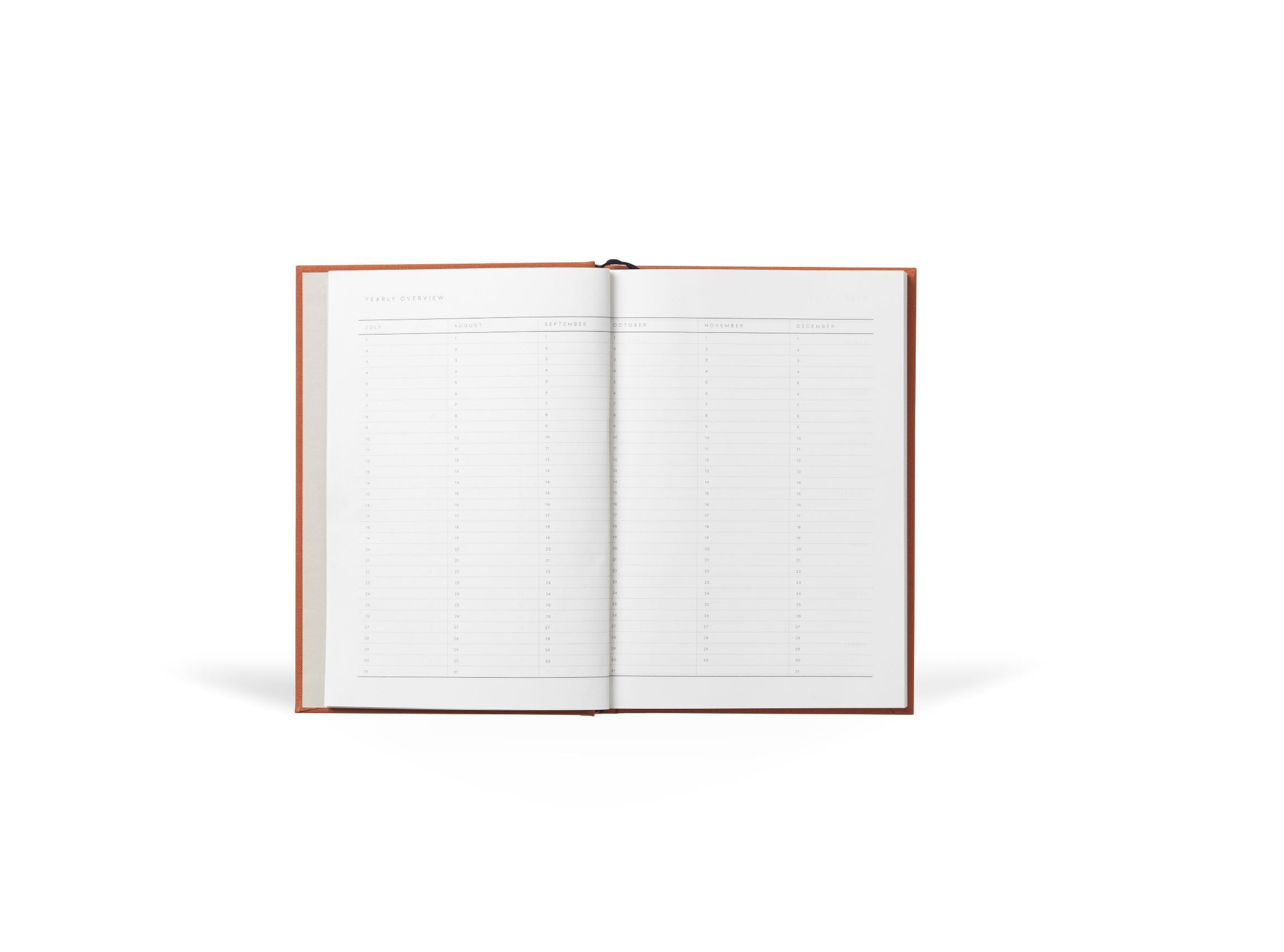 Notem Planner Weekly Journal Sienna