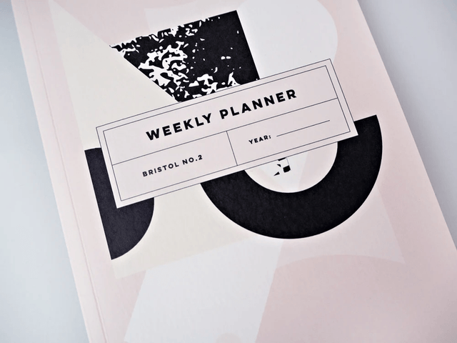 The Completist Planner Weekly Planner Bristol