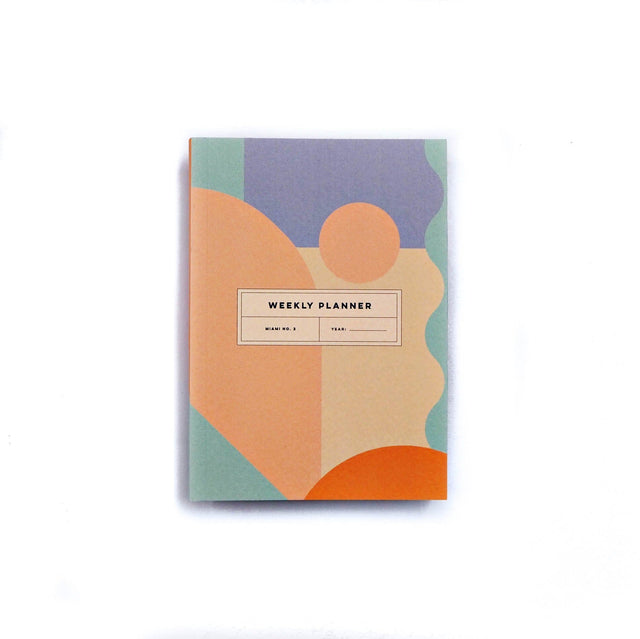 The Completist Planner Weekly Planner Miami Pocket