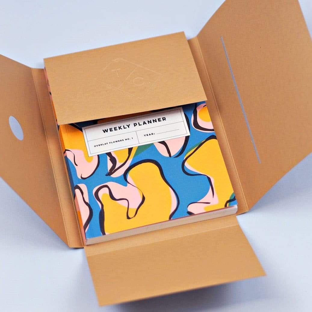 The Completist Planner Weekly Planner Overlay Flowers