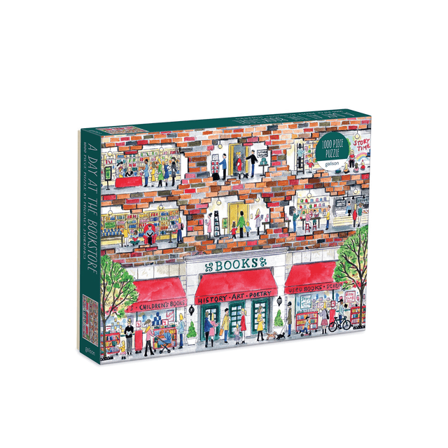 Galison Puzzle Puzzle A Day at the Bookstore 1000 pezzi