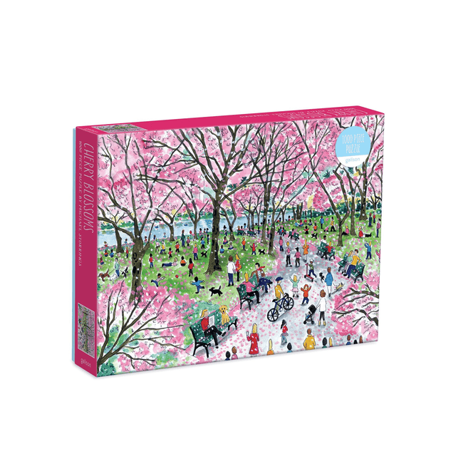 Galison Puzzle Puzzle Cherry Blossoms 1000 pezzi - Michael Storrings