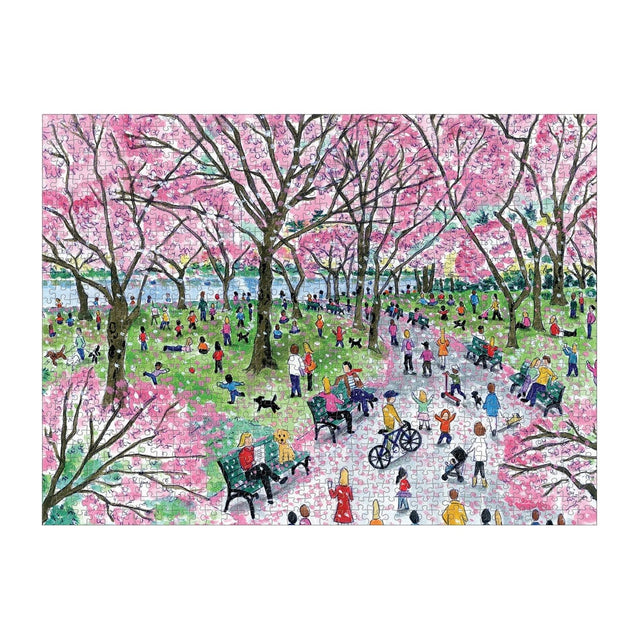 Galison Puzzle Puzzle Cherry Blossoms 1000 pezzi - Michael Storrings