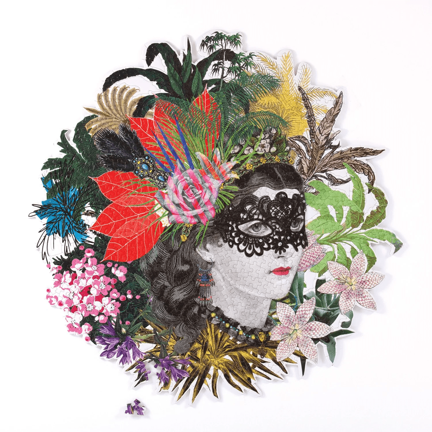 Galison Puzzle Puzzle Christian Lacroix Mam'zelle Scarlett 750 pezzi