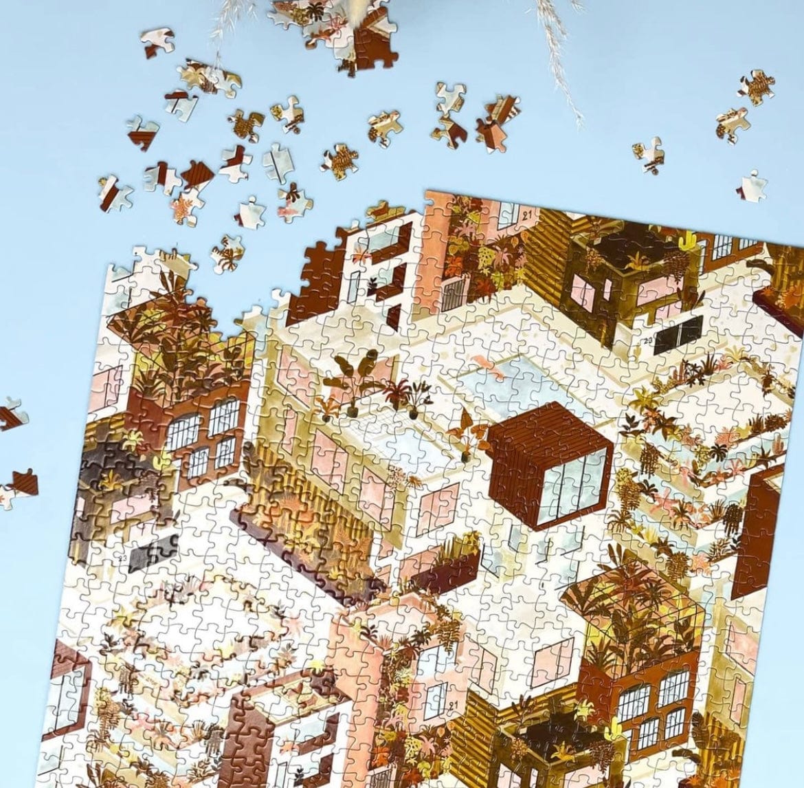 All The Way To Say Puzzle Puzzle City Terracotta 1000 pezzi